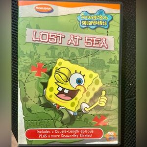 ☀️5/$10 Nickelodeon SpongeBob SquarePants Lost at Sea DVD